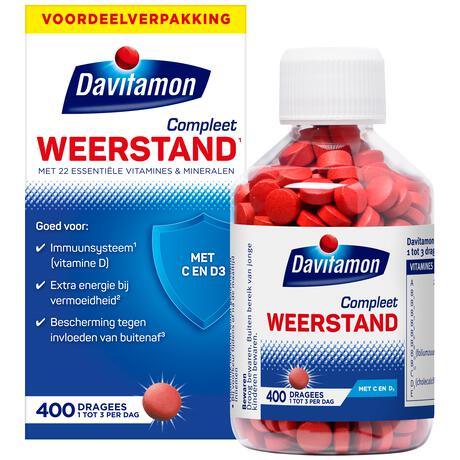 Davitamon Compleet Weerstand Vitamine C & D tabletten