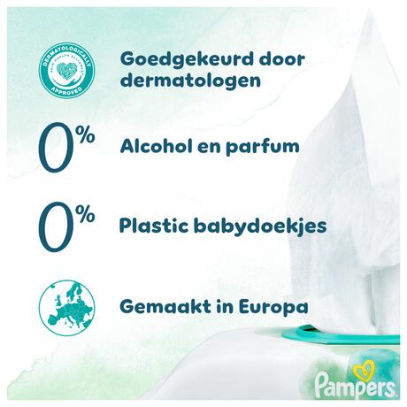 Pampers Harmonie New Baby Billendoekjes 18x46 Stuks