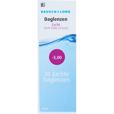 Bausch+Lomb DagLenzen -3,00 (30 stuks)