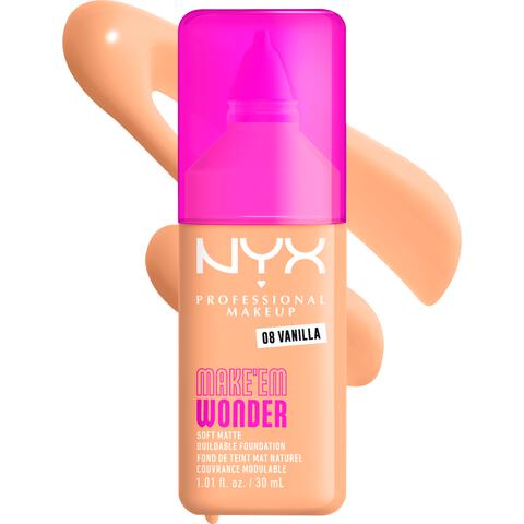 NYX Professional Makeup Make 'EM Wonder Foundation 08 Vanilla