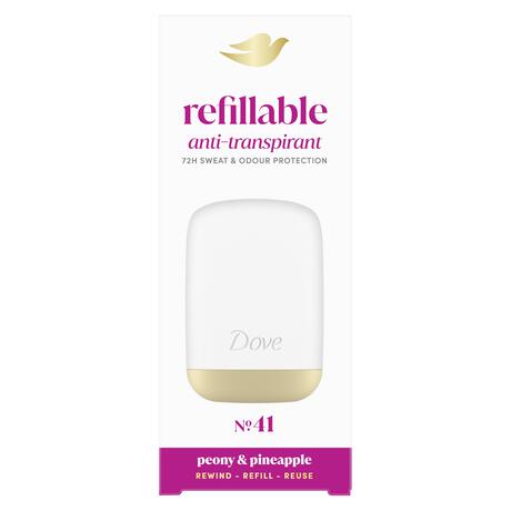 Dove Peony Antiperspirant Deodorant Refillable Starter Kit