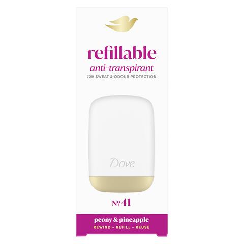 Dove Peony Antiperspirant Deodorant Refillable Starter Kit