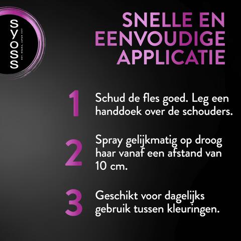 Syoss Uit Groeispray Middenblond