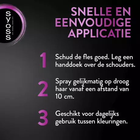 Syoss Uitgroeispray Middenblond 120 ML