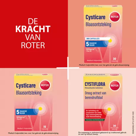Roter Cysticare Tabletten 15 stuks 
