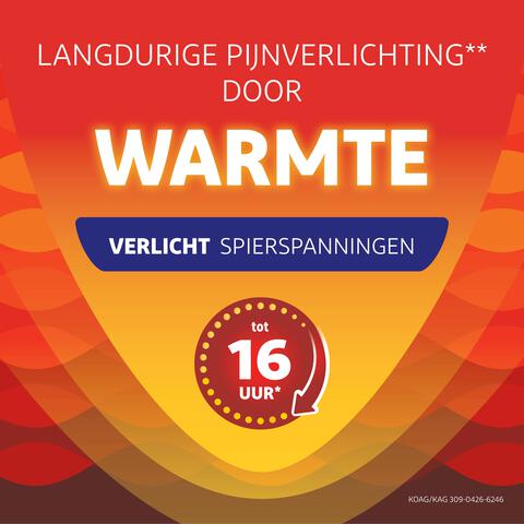 VoltaHeat Pijnverlichting Warmtepleister 2 stuks
