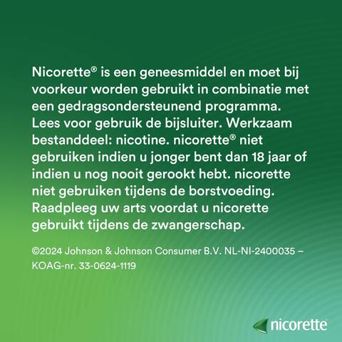 Nicorette® Mondspray – bij stoppen met roken – 13,2 ml, 1 mg nicotinez