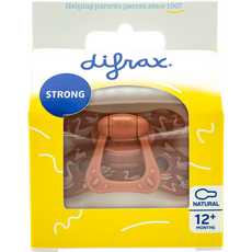 Difrax Fopspeen Natural Roze 12+ maanden