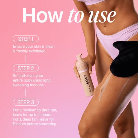 Bali Body Self Tanning Mousse Dark 200 ML