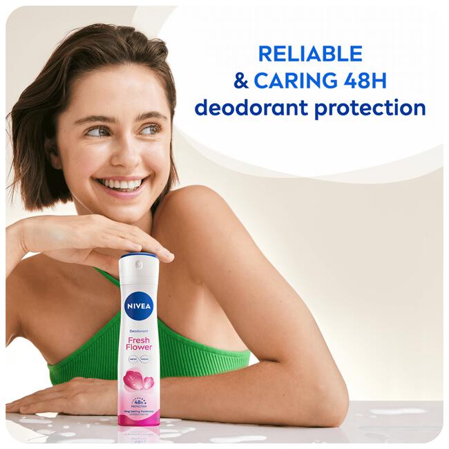 NIVEA Fresh Flower Deodorant Spray 150 ML