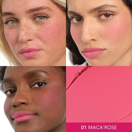 Bourjois Macaron Melt Lip & Cheek Flush 001 Macarose