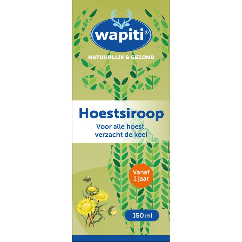 Wapiti Hoestsiroop 150 ML