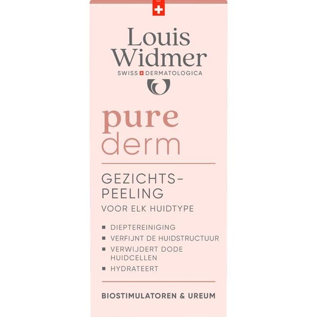 Louis Widmer Purederm Gezichtspeeling Licht Geparfumeerd 50 ML