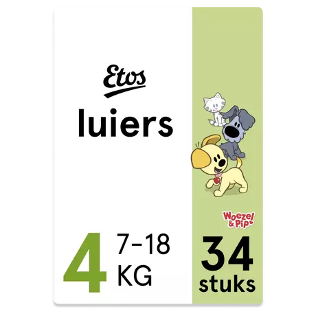 Etos Woezel & Pip Luiers Maxi Maat 4
