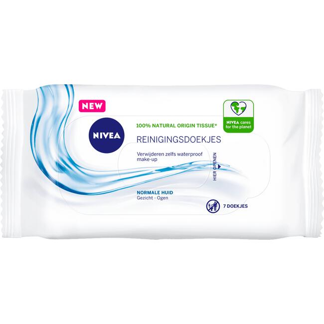 NIVEA 3-in-1 Reinigingsdoekjes Mini 7 stuks