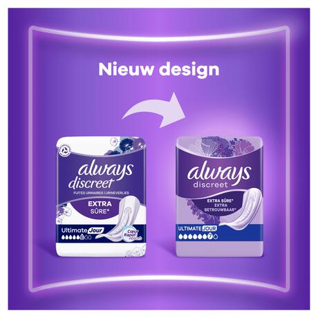 Always Discreet Incontinentieverband Ultimate Active