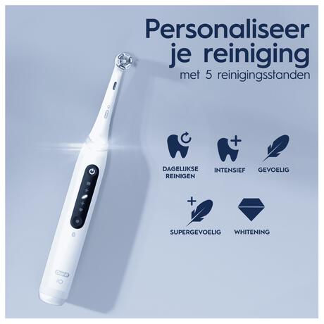 Oral-B iO 5S Wit Elektrische Tandenborstel By Braun
