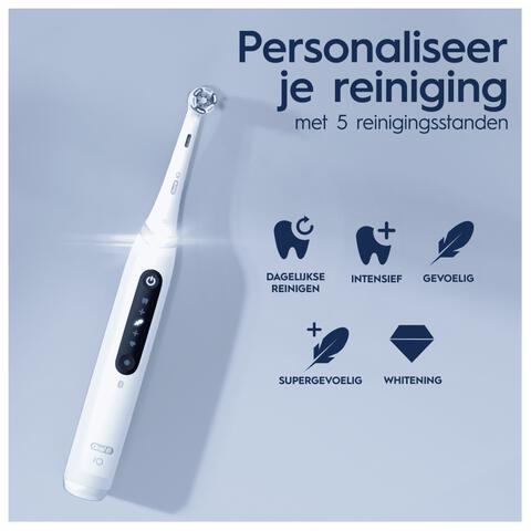 Oral-B iO 5S Wit Elektrische Tandenborstel By Braun