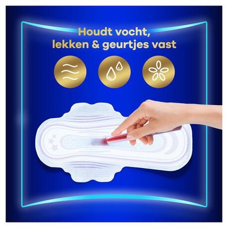 Always Maandverband Ultra Secure Night Wings Giga Pack 24 stuks