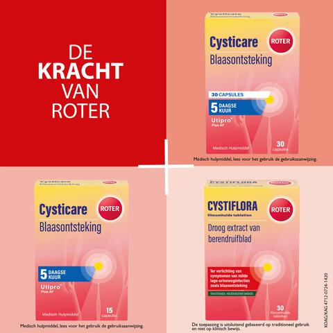Roter Cysticare Utipro Plus AF 30 capsules