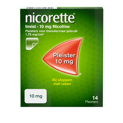 Nicorette Invisible Patch 10 MG 14 stuks