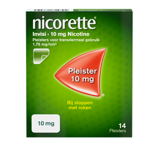 Nicorette Invisible Patch 10 MG 14 stuks