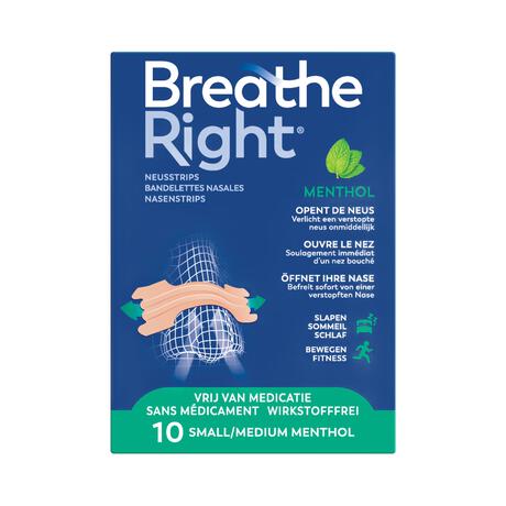 Breathe Right Mentol 10 stuks