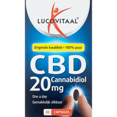 LV CBD Cannabidiol 20 mg Capsules
