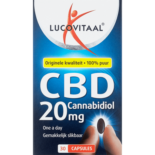 Lucovitaal CBD Cannabidiol 20 MG Capsules