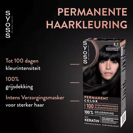 Syoss Haarverf 3-1 Donkerbruin