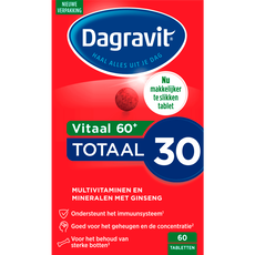Dagravit Vitaal 60+ Totaal 30 Xtra 60 tabletten