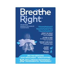 Breathe Right Neusstrips Small/Medium 30 stuks