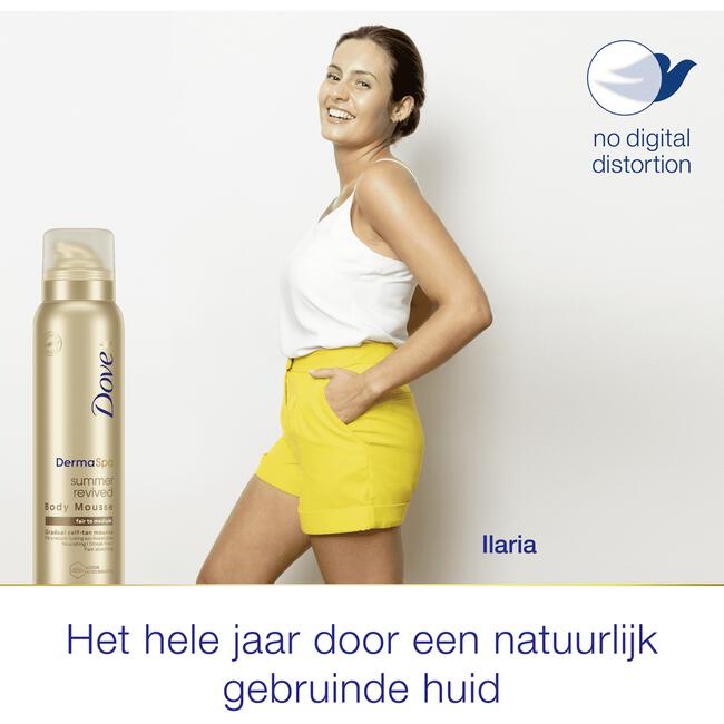 Dove DermaSpa Summer Revived Fair-Medium Tanning Mousse 150 ML