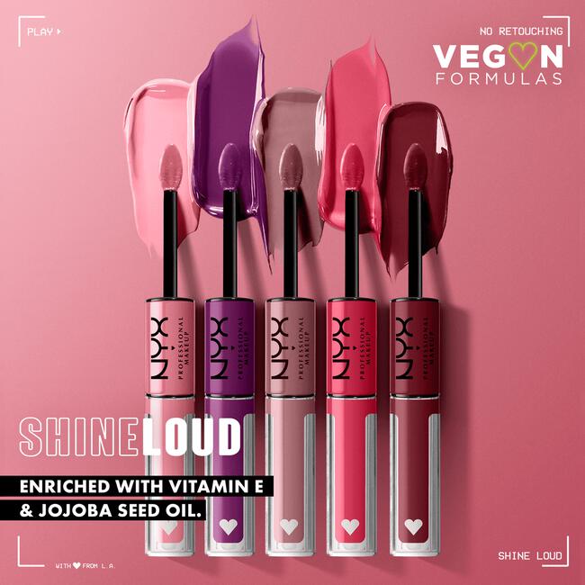NYX Professional Makeup Shine Loud Pro Pigment Lipgloss 25 Daring Damsel