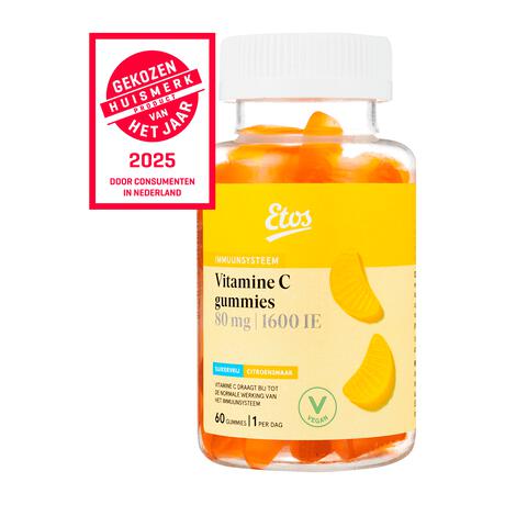 Etos Vitamine C 80mg gummies 60 stuks