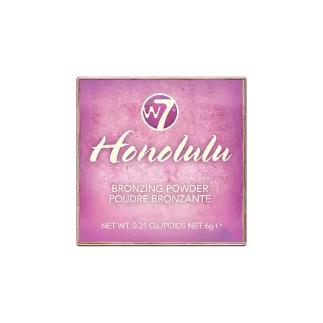 W7 Honolulu Bronzing Powder Box Art