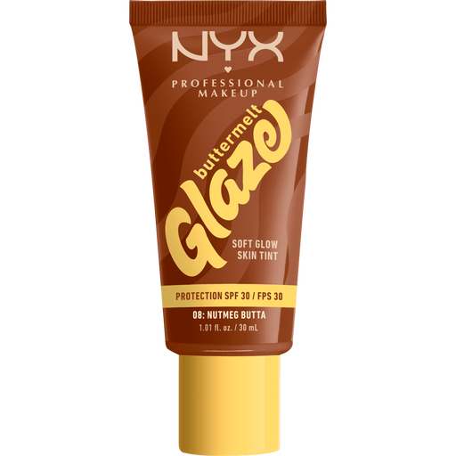 NYX Professional Makeup Buttermelt Glaze Skin Tint SPF30 8 Nutmeg Butta