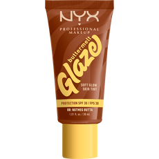 NYX Professional Makeup Buttermelt Glaze Skin Tint SPF 30 8 Nutmeg Butta