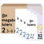 Etos Woezel & Pip Luiers Mini Maat 2 3-6 kg Megabox 4x52 stuks
