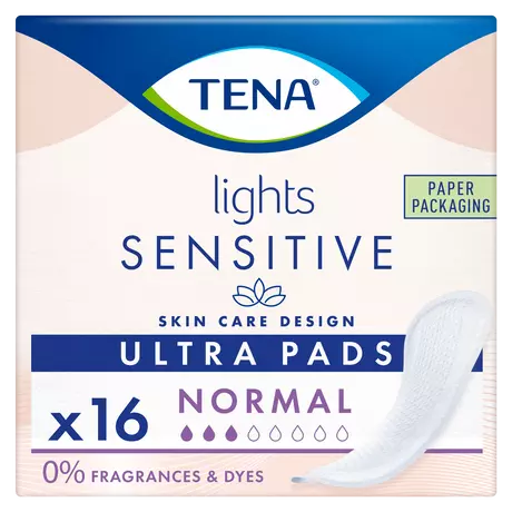 TENA Lights Sensitive Normal Incontinentieverband 16 stuks