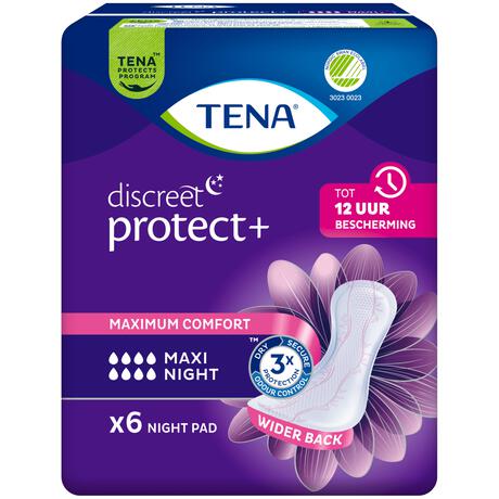 TENA Discreet Maxi Night 6 stuks