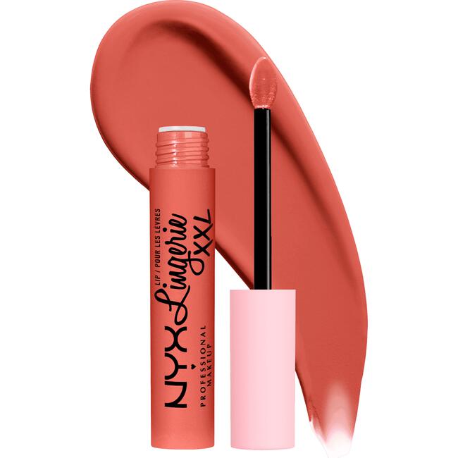 NYX Professional Makeup Lip Lingerie XXL Mat Liquid Lippenstift Turn On 02