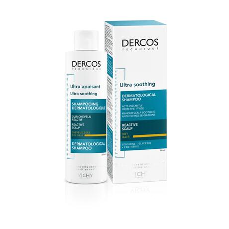 Vichy Dercos Ultra-Kalmerende Shampoo Droog Haar 200 ML