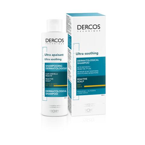 Vichy Dercos Ultra-Kalmerende Shampoo Droog Haar 200 ML