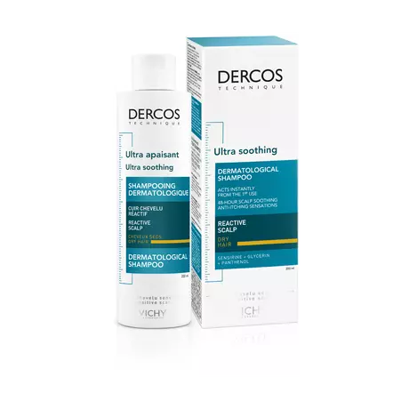 Vichy Dercos Ultra-Kalmerende Shampoo Droog Haar 200 ML