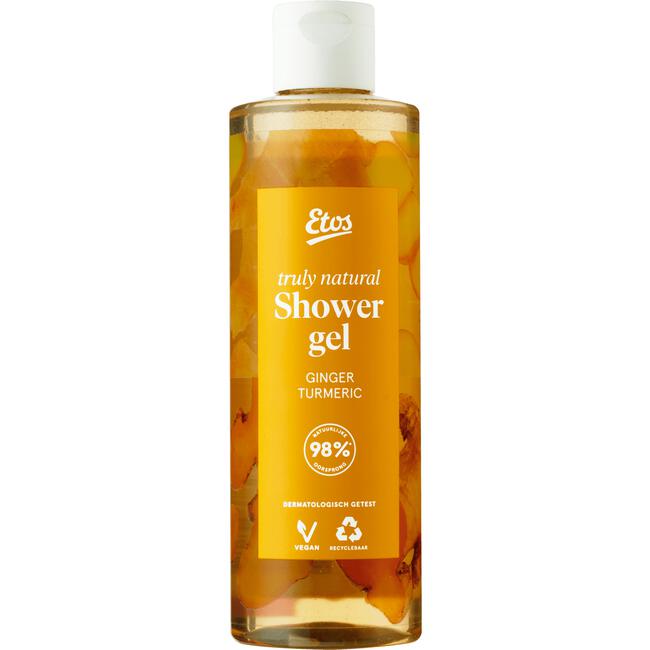 Etos Truly Natural Ginger & Turmeric Showergel 250 ML