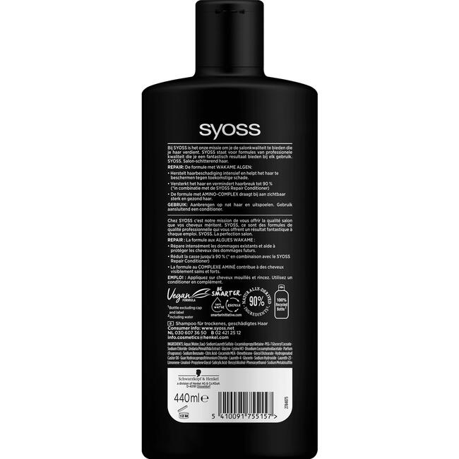 Syoss Repair Shampoo 440 ML