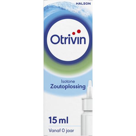 Otrivin Zoutoplossing Neusspray bij een Verstopte Neus 15 ML