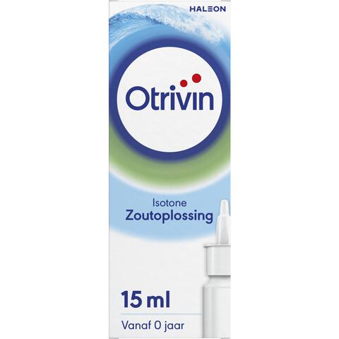 Otrivin Zoutoplossing Neusspray bij een Verstopte Neus 15 ML