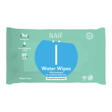 Naïf Plasticvrije Water Billendoekjes 40 stuks